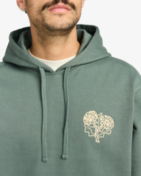 4 Flower Balance - Sweat pour Homme Vert EVYSF00139 RVCA
