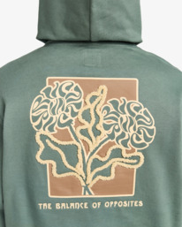 5 Flower Balance - Sweat pour Homme Vert EVYSF00139 RVCA