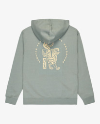 1 Balance Tiger - Sweat à capuche pour Homme Gris EVYSF00140 RVCA