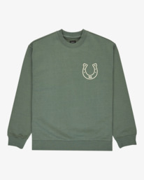 0 Lucky You - Sweatshirt for Men Green EVYSF00142 RVCA