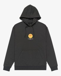 0 The Judgement - Sweat &agrave; capuche pour Homme Noir EVYSF00149 RVCA