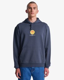 2 The Judgement - Sweat &agrave; capuche pour Homme Noir EVYSF00149 RVCA