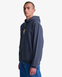 4 The Judgement - Sweat &agrave; capuche pour Homme Noir EVYSF00149 RVCA