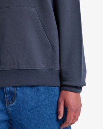 6 The Judgement - Sweat &agrave; capuche pour Homme Noir EVYSF00149 RVCA