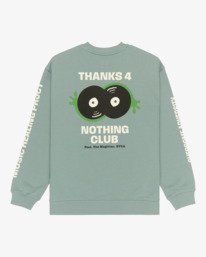 1 The Magician - Felpa da Uomo Gray EVYSF00150 RVCA