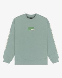 0 The Magician - Felpa da Uomo Gray EVYSF00150 RVCA