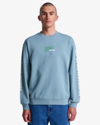 2 The Magician - Felpa da Uomo Gray EVYSF00150 RVCA