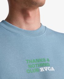 6 The Magician - Felpa da Uomo Gray EVYSF00150 RVCA