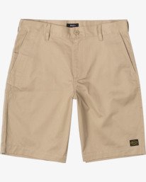 0 Americana - Relaxed Fit Shorts for Men Green EVYWS03001 RVCA