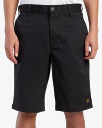 1 Americana - Relaxed Fit Shorts für Männer Schwarz EVYWS03001 RVCA