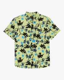 0 Antonia Figueiredo Dive In - Short Sleeve Shirt for Men Green EVYWT03003 RVCA