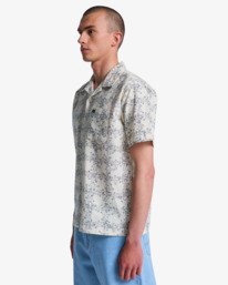 4 Judgement - Chemise manches courtes pour Homme Blanc EVYWT03006 RVCA