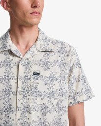 5 Judgement - Chemise manches courtes pour Homme Blanc EVYWT03006 RVCA