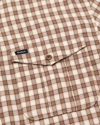 10 Hugues Micro Check Oranssi EVYWT03008 RVCA