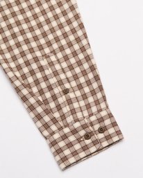 11 Hugues Micro Check Oranssi EVYWT03008 RVCA