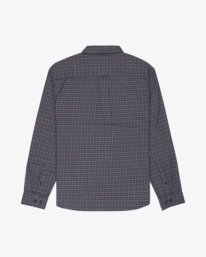 1 Hugues Micro Check Blue EVYWT03008 RVCA