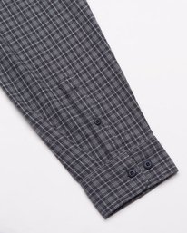 7 Hugues Micro Check Blue EVYWT03008 RVCA