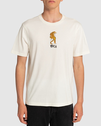 2 Nathan Pickering Lost Paradise Tiger - T-Shirt for Men White EVYZT00106 RVCA
