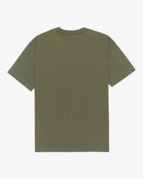 1 Americana Pocket - Short Sleeve T-Shirt for Men Green EVYZT00127 RVCA