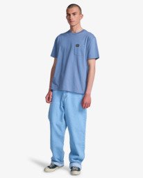 6 Americana Pocket - Maglietta a maniche corte da Uomo Blue EVYZT00127 RVCA