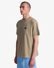 4 Americana Pocket - Maglietta a maniche corte da Uomo Beige EVYZT00127 RVCA