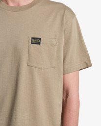 5 Americana Pocket - Maglietta a maniche corte da Uomo Beige EVYZT00127 RVCA