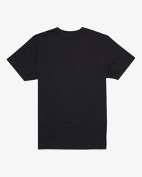 0 Big RVCA - T-shirt de manga curta para homem Preto EVYZT00157 RVCA