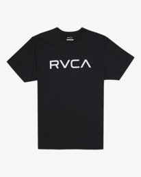 1 Big RVCA - T-shirt de manga curta para homem Preto EVYZT00157 RVCA