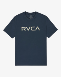 0 Big RVCA - Short Sleeve T-Shirt for Men Blue EVYZT00157 RVCA
