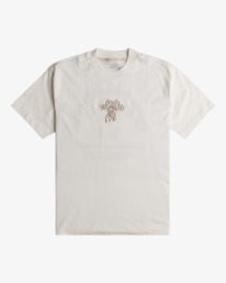 0 Thanks For Nothing - Maglietta a maniche corte da Uomo White EVYZT00224 RVCA