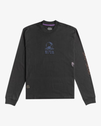 0 Scorched Lands - Longsleeve für Männer Schwarz EVYZT00227 RVCA