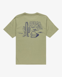 1 Deth Valley - Short Sleeves T-Shirt for Men Green EVYZT00236 RVCA