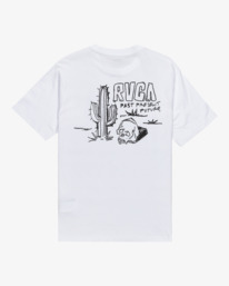 1 Deth Valley - Short Sleeves T-Shirt for Men White EVYZT00236 RVCA