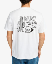 3 Deth Valley - Short Sleeves T-Shirt for Men White EVYZT00236 RVCA