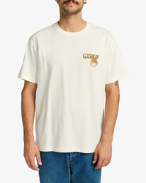 2 Desertscape - T-shirt à manches courtes pour Homme Blanc EVYZT00240 RVCA