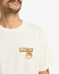 4 Desertscape - T-shirt à manches courtes pour Homme Blanc EVYZT00240 RVCA