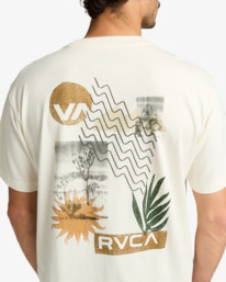 5 Desertscape - T-shirt à manches courtes pour Homme Blanc EVYZT00240 RVCA