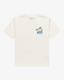 0 LA Fishschool - Short Sleeves T-Shirt for Men White EVYZT00252 RVCA