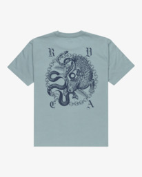 1 Benj Battle - Short Sleeves T-Shirt for Men Grey EVYZT00254 RVCA