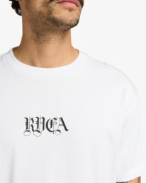 4 Benj Battle - T-shirt à manches courtes pour Homme Blanc EVYZT00254 RVCA