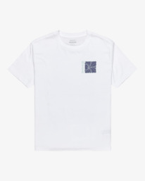 0 Hibiscus Stamp - Short Sleeves T-Shirt for Men White EVYZT00255 RVCA