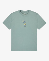 0 Superblast - T-shirt à manches courtes pour Homme Bleu EVYZT00257 RVCA