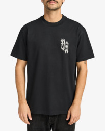 2 All Seeing - Short Sleeve T-Shirt for Men Black EVYZT00276 RVCA