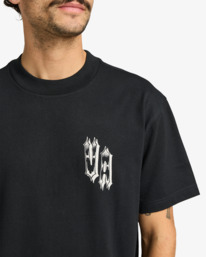 4 All Seeing - Short Sleeve T-Shirt for Men Black EVYZT00276 RVCA