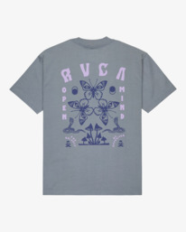 0 Butterfly Poster - T-shirt de manga curta para homem Cinza EVYZT00277 RVCA