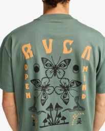 4 Butterfly Poster - T-shirt de manga curta para homem Verde EVYZT00277 RVCA