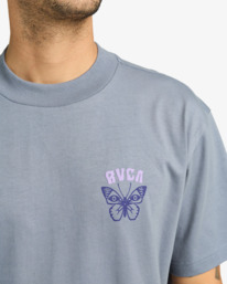 3 Butterfly Poster - T-shirt de manga curta para homem Cinza EVYZT00277 RVCA