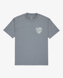 0 Currents - Short Sleeve T-Shirt for Men Grey EVYZT00278 RVCA