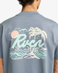 5 Currents - Short Sleeve T-Shirt for Men Grey EVYZT00278 RVCA