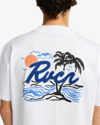 5 Currents - Short Sleeve T-Shirt for Men White EVYZT00278 RVCA